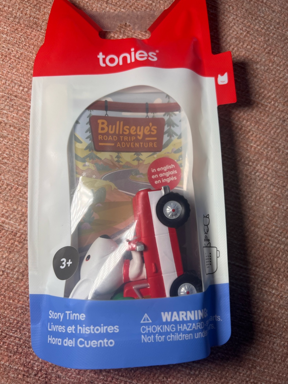 Tonies Bullseye Target Road Trip Character for Toniebox NEW Tonie Kids Toy
